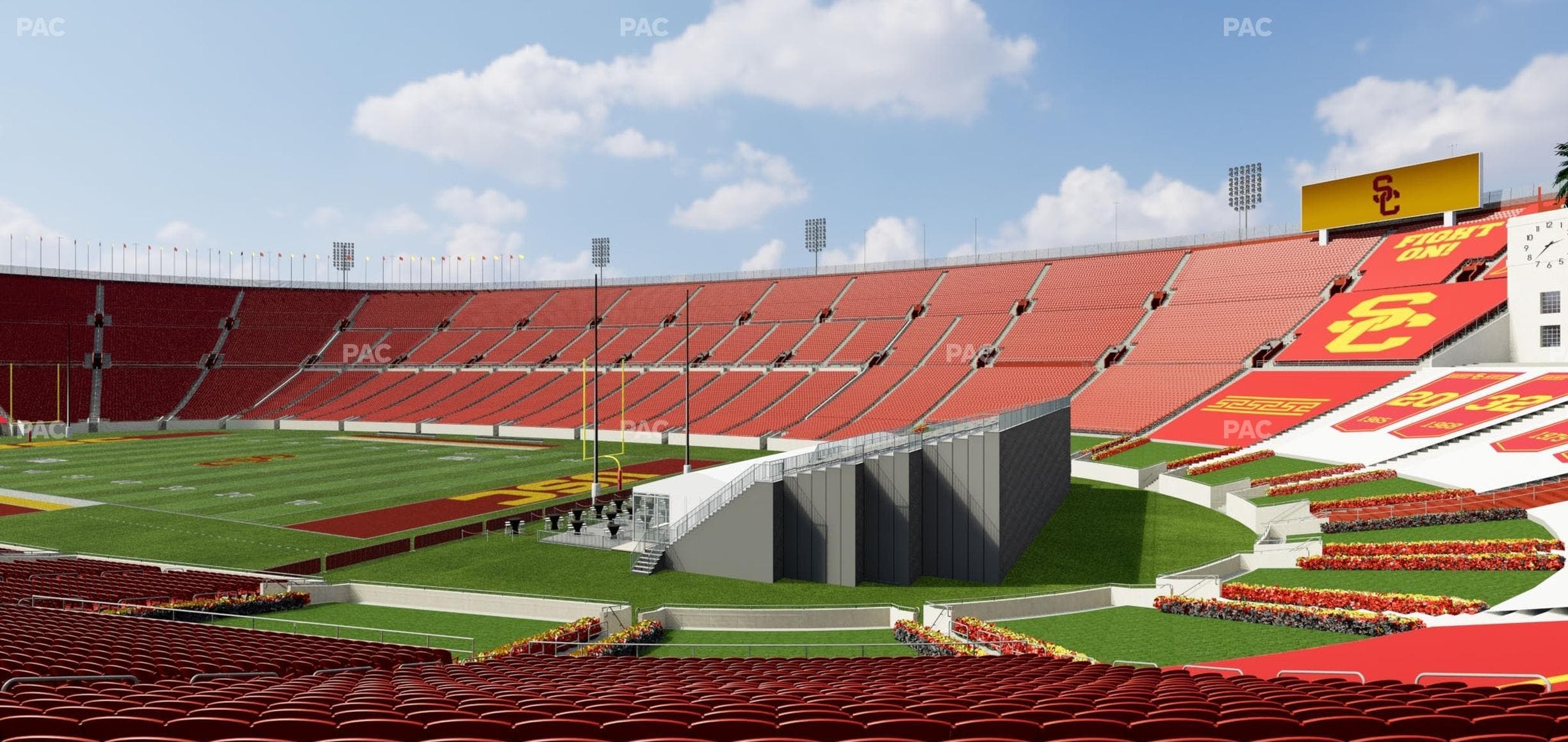 Los Angeles Memorial Coliseum - Section 101 Seat View
