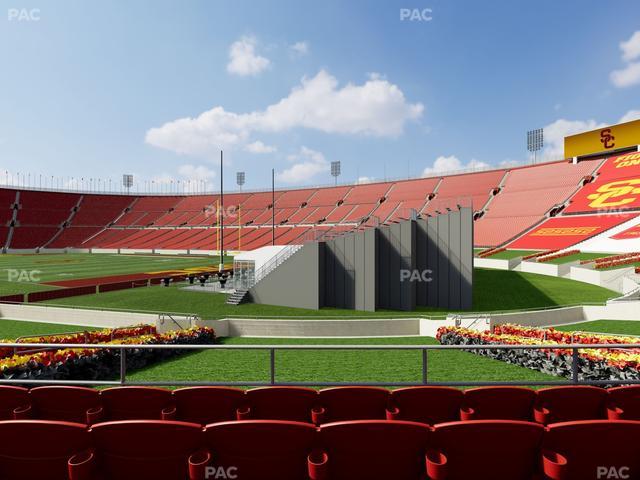 Los Angeles Memorial Coliseum - Section 101 Seat View