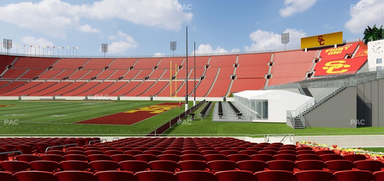 Los Angeles Memorial Coliseum - Section 103 A Seat View