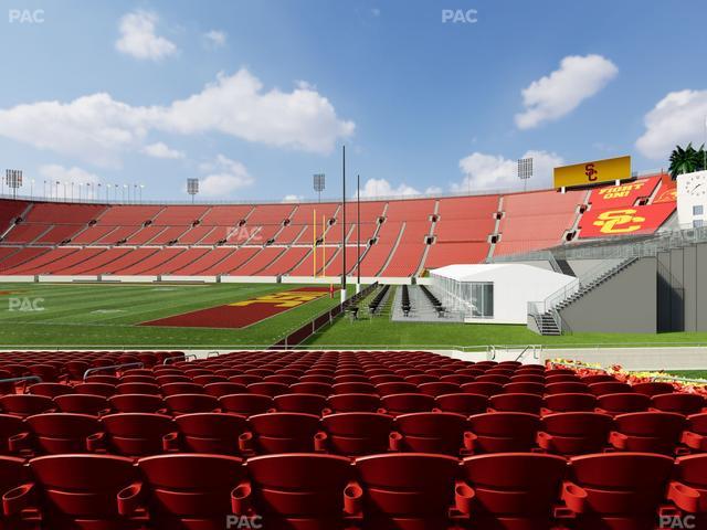 Los Angeles Memorial Coliseum - Section 103 A Seat View