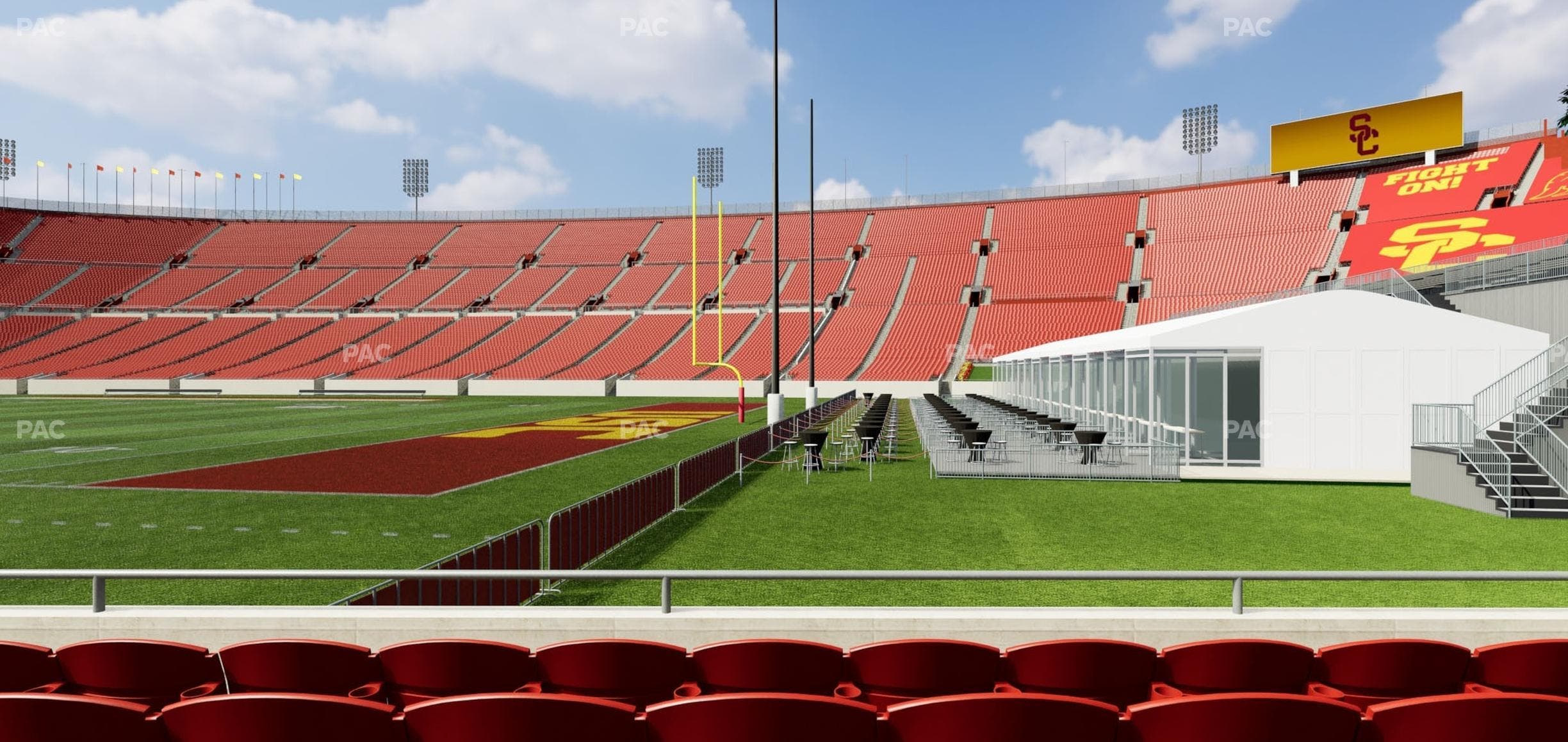 Los Angeles Memorial Coliseum - Section 103 A Seat View