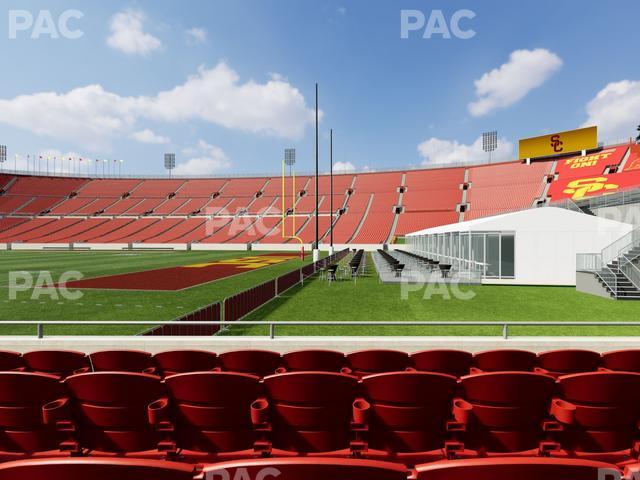 Los Angeles Memorial Coliseum - Section 103 A Seat View