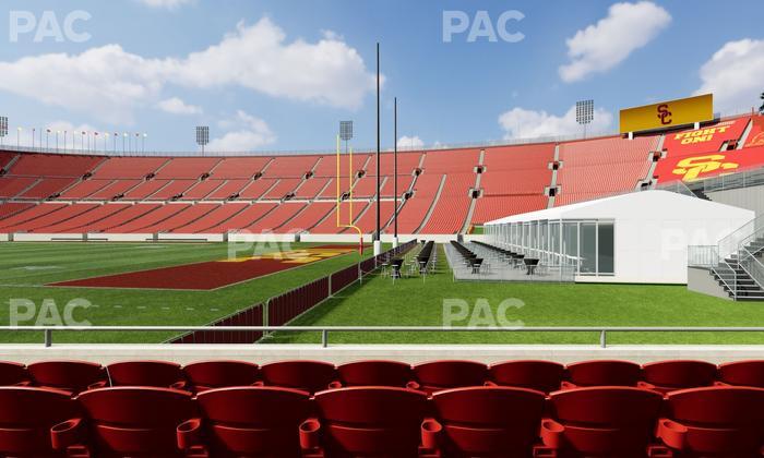 Los Angeles Memorial Coliseum - Section 103 A Seat View