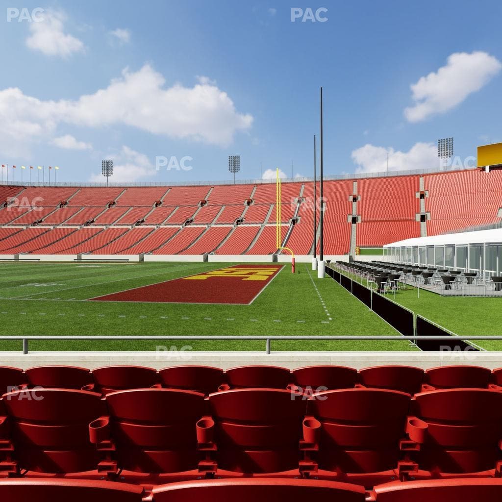 Los Angeles Memorial Coliseum - Section 103 B Seat View