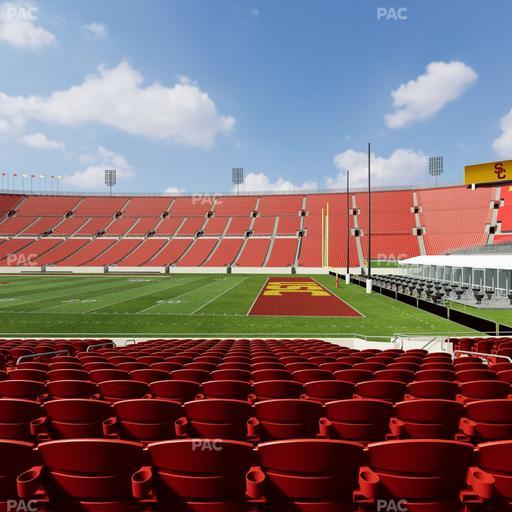 Los Angeles Memorial Coliseum - Section 104 A Seat View