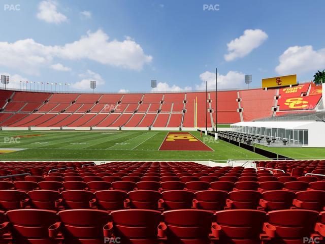 Los Angeles Memorial Coliseum - Section 104 A Seat View