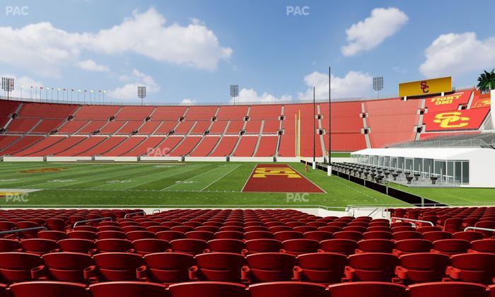 Los Angeles Memorial Coliseum - Section 104 A Seat View
