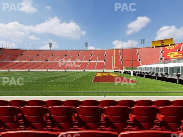 Los Angeles Memorial Coliseum - Section 104 A Seat View