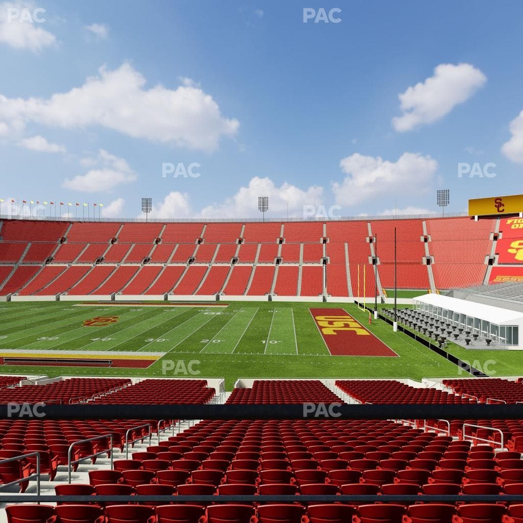 Los Angeles Memorial Coliseum - Section 104 B Seat View
