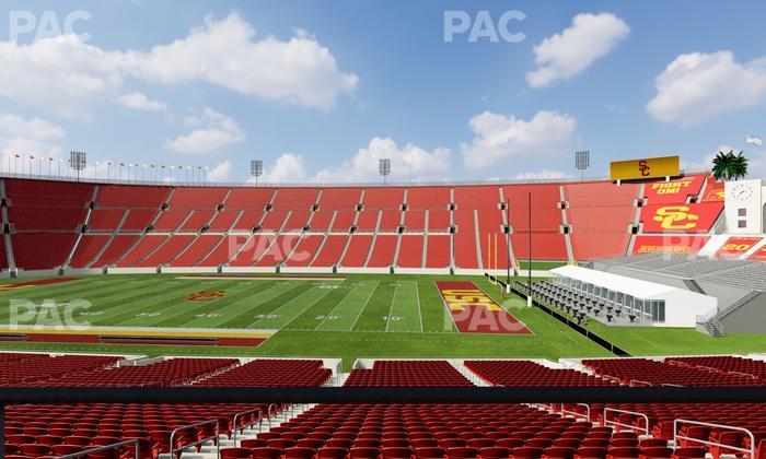 Los Angeles Memorial Coliseum - Section 104 B Seat View