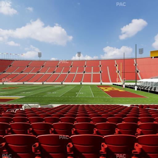 Los Angeles Memorial Coliseum - Section 104 B Seat View