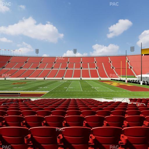 Los Angeles Memorial Coliseum - Section 105 A Seat View