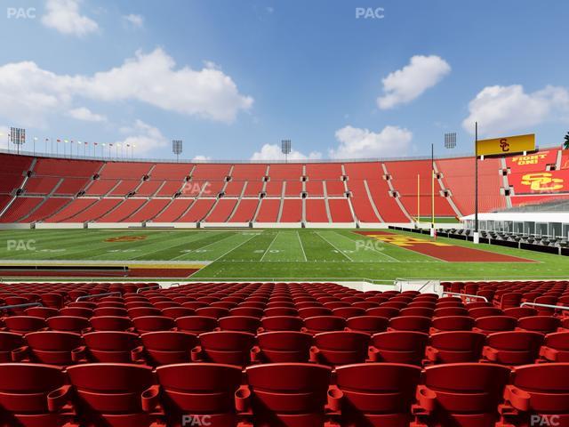 Los Angeles Memorial Coliseum - Section 105 A Seat View