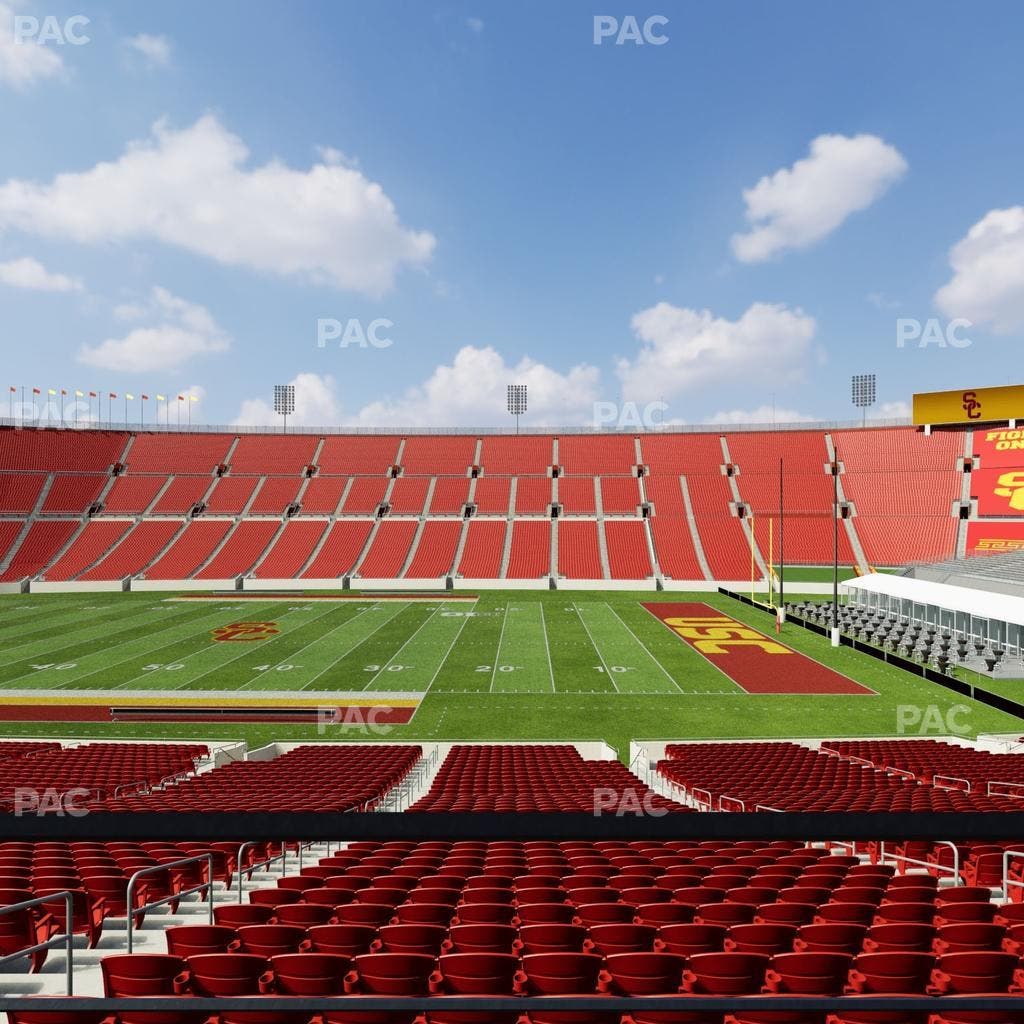 Los Angeles Memorial Coliseum - Section 105 A Seat View