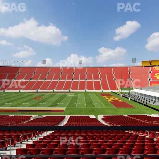 Los Angeles Memorial Coliseum - Section 105 A Seat View