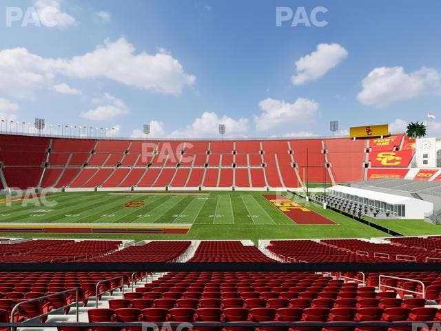 Los Angeles Memorial Coliseum - Section 105 A Seat View