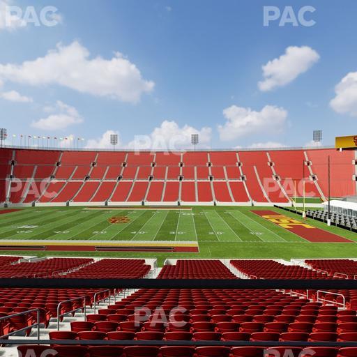 Los Angeles Memorial Coliseum - Section 105 B Seat View