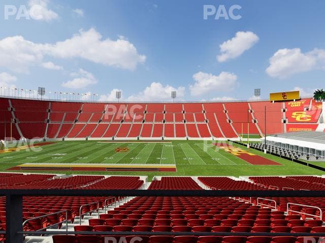 Los Angeles Memorial Coliseum - Section 105 B Seat View
