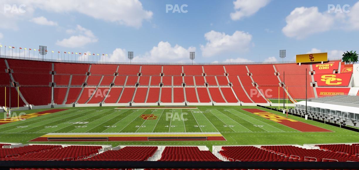 Los Angeles Memorial Coliseum - Section 106 A Seat View