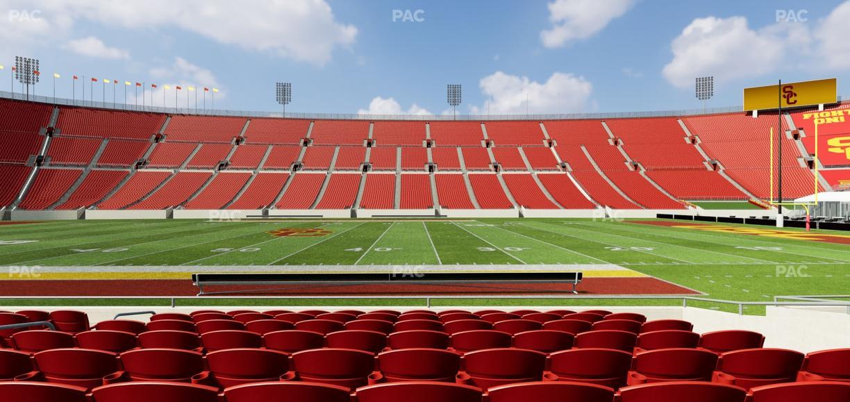 Los Angeles Memorial Coliseum - Section 106 A Seat View