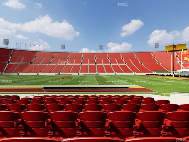 Los Angeles Memorial Coliseum - Section 106 A Seat View
