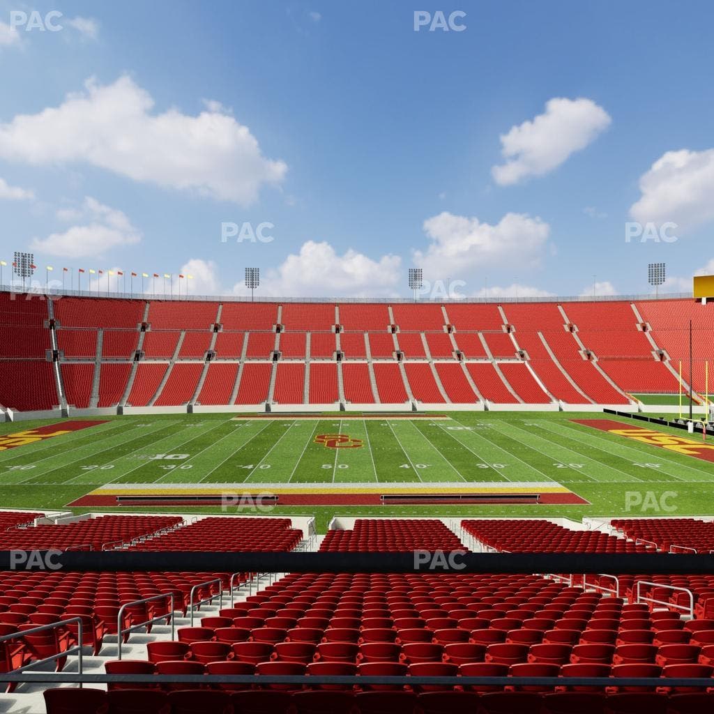 Los Angeles Memorial Coliseum - Section 106 B Seat View