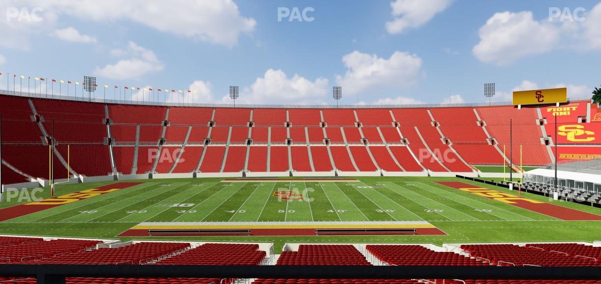 Los Angeles Memorial Coliseum - Section 106 B Seat View