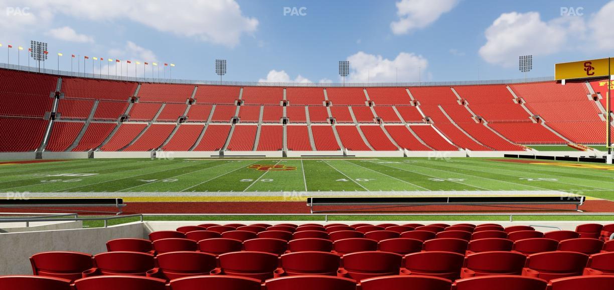 Los Angeles Memorial Coliseum - Section 106 B Seat View