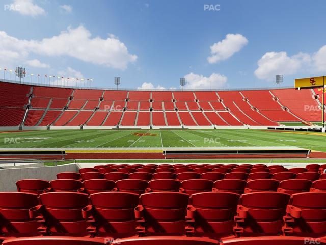 Los Angeles Memorial Coliseum - Section 106 B Seat View