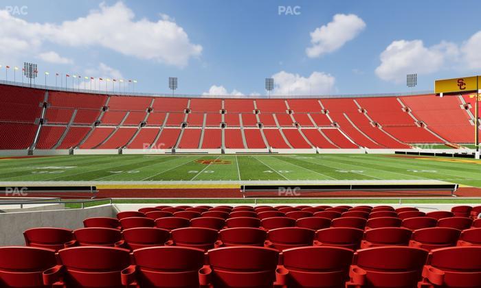 Los Angeles Memorial Coliseum - Section 106 B Seat View