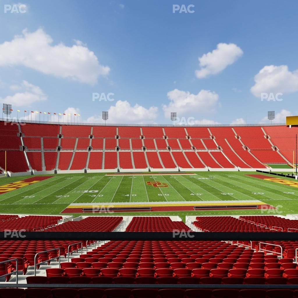 Los Angeles Memorial Coliseum - Section 107 A Seat View