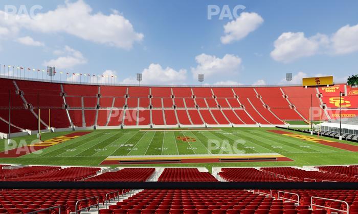 Los Angeles Memorial Coliseum - Section 107 A Seat View