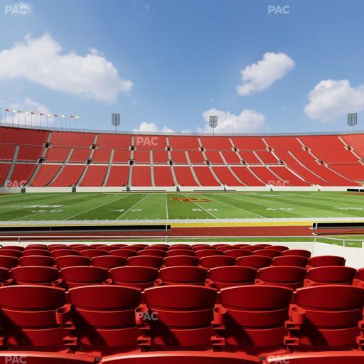 Los Angeles Memorial Coliseum - Section 107 A Seat View