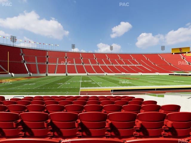 Los Angeles Memorial Coliseum - Section 108 A Seat View