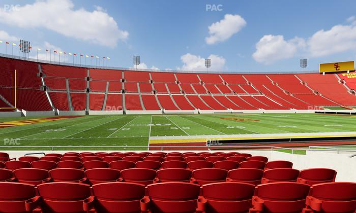Los Angeles Memorial Coliseum - Section 108 A Seat View