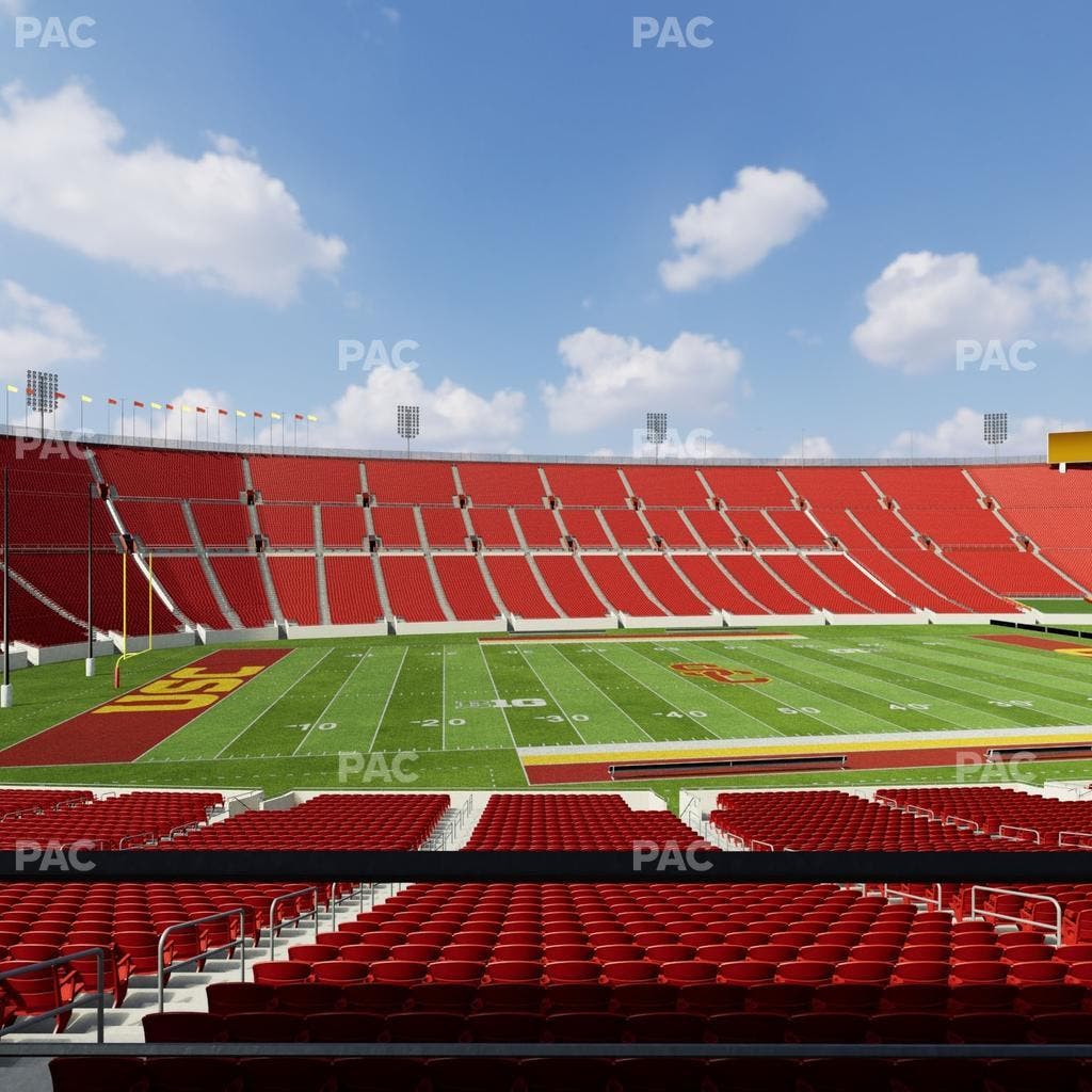 Los Angeles Memorial Coliseum - Section 108 A Seat View