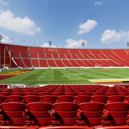 Los Angeles Memorial Coliseum - Section 108 B Seat View