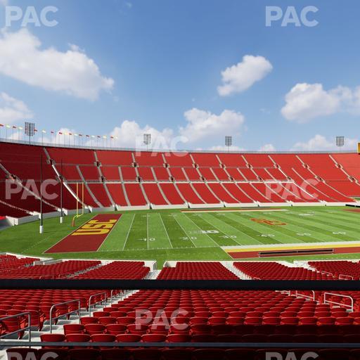 Los Angeles Memorial Coliseum - Section 108 B Seat View
