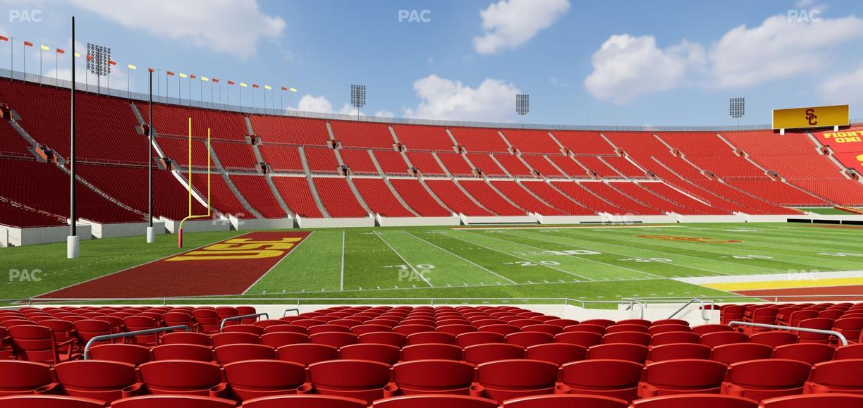 Los Angeles Memorial Coliseum - Section 109 A Seat View