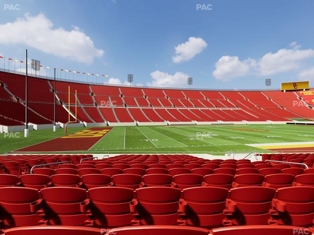 Los Angeles Memorial Coliseum - Section 109 A Seat View