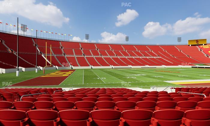 Los Angeles Memorial Coliseum - Section 109 A Seat View
