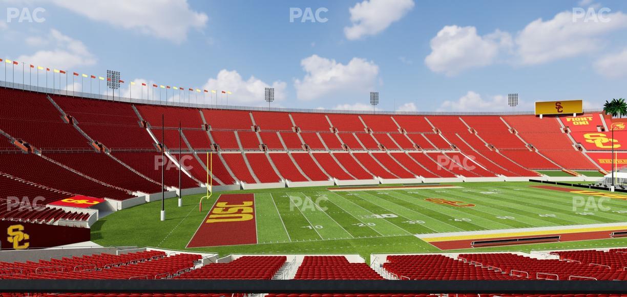 Los Angeles Memorial Coliseum - Section 109 A Seat View