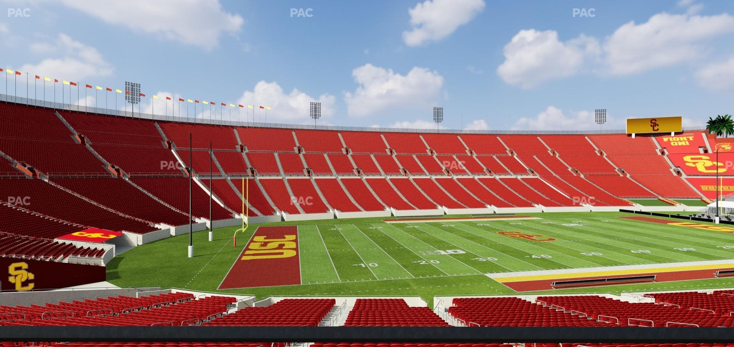 Los Angeles Memorial Coliseum - Section 109 A Seat View