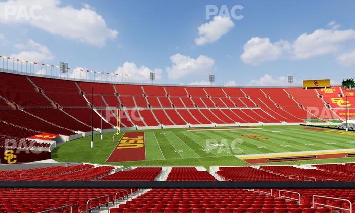 Los Angeles Memorial Coliseum - Section 109 A Seat View