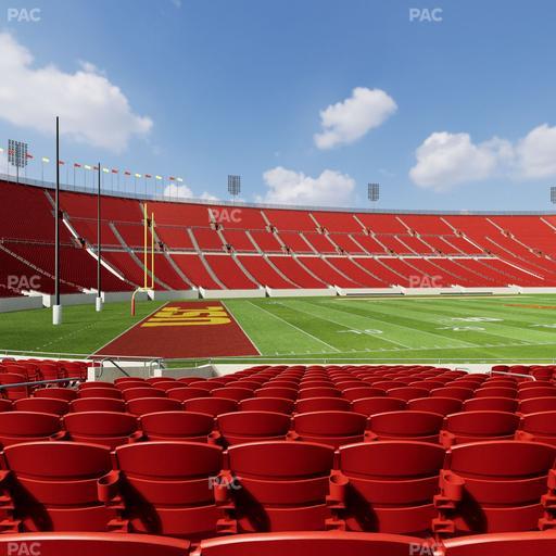 Los Angeles Memorial Coliseum - Section 109 B Seat View