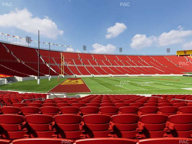 Los Angeles Memorial Coliseum - Section 109 B Seat View