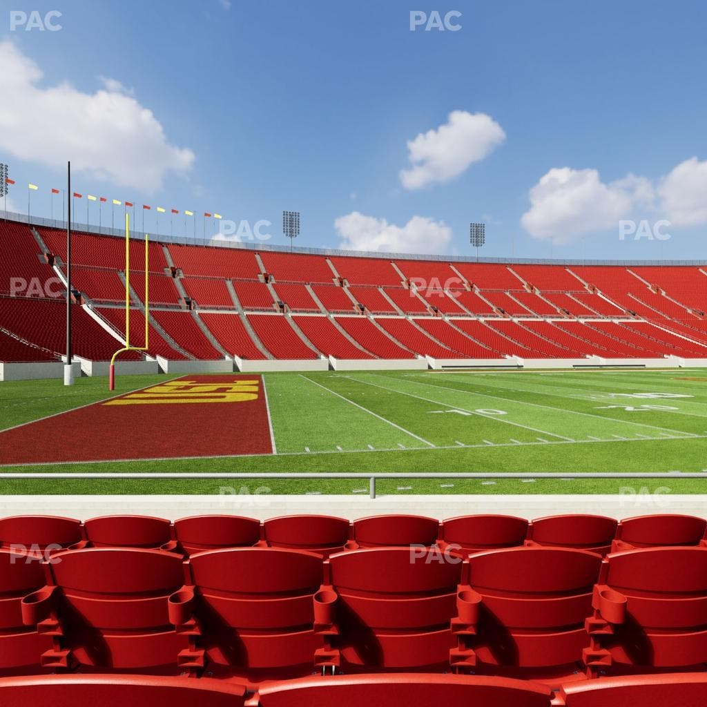 Los Angeles Memorial Coliseum - Section 109 B Seat View