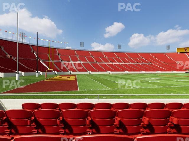 Los Angeles Memorial Coliseum - Section 109 B Seat View