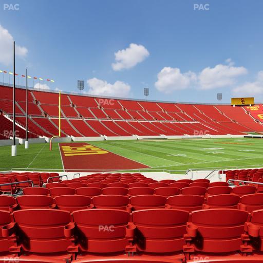 Los Angeles Memorial Coliseum - Section 110 A Seat View
