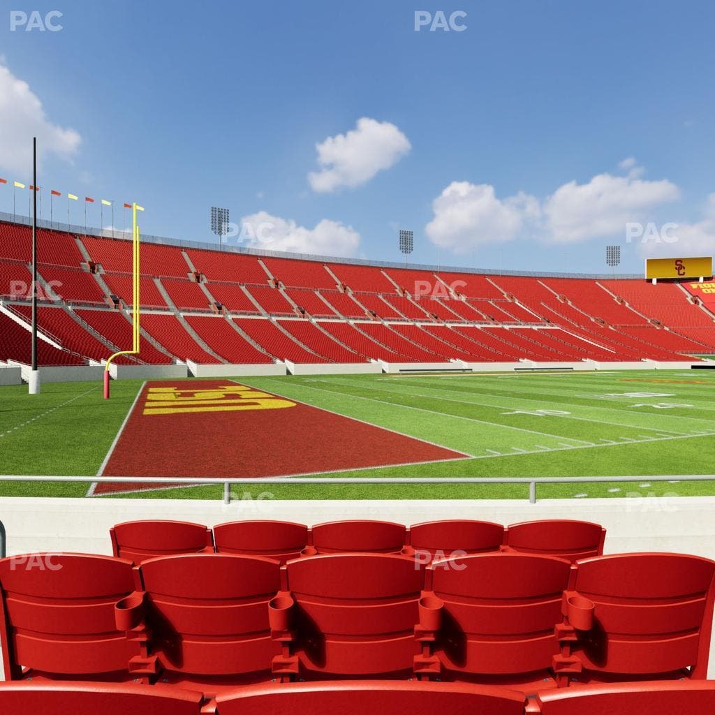 Los Angeles Memorial Coliseum - Section 110 A Seat View